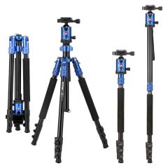 ZOMEi M7 Stable Camera Tripod Range from 22-inch to 67-inch with Adjustable-height Quick Flip Lock Legs for Bird and Landscape Photography