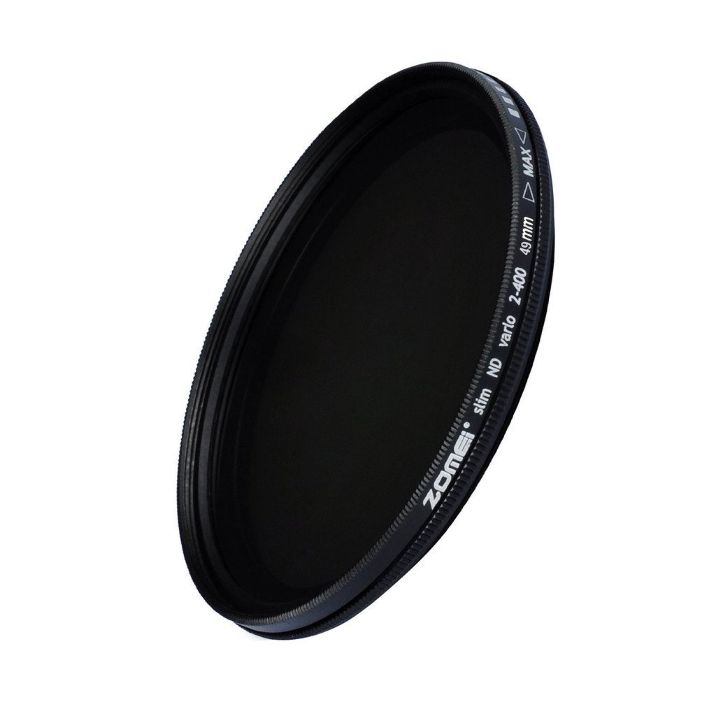 ZOMEi 62mm Slim Neutral Density Fader Variable NDX Adjustable ND2 ND4 ND8 ND16 to ND400 Lens Filter for Sony Alpha A57 A77 A65 DSLR Camera Lens