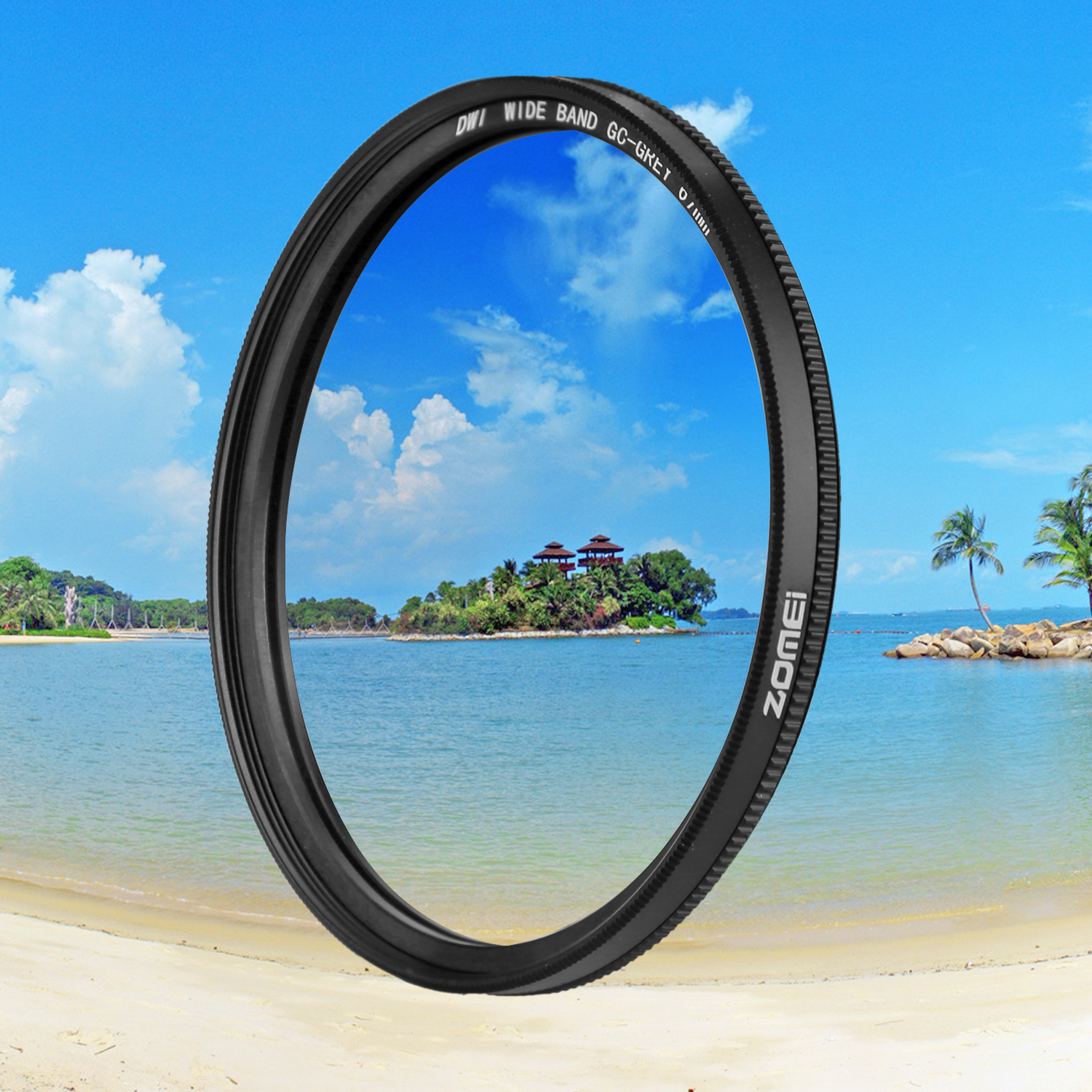 ZOMEi Ultra Slim GC-GRAY Gradient Gray Neutral Density Filter