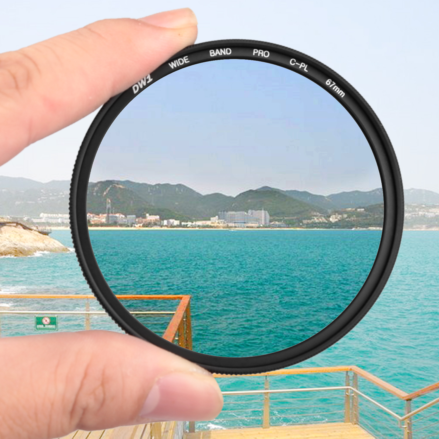 Zomei 77mm HD 18 Layer Super Slim Multi-Coated Circular Polarizer CIR-PL CPL Lens Filter