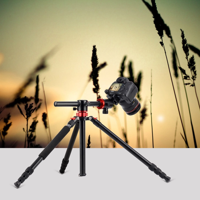 ZOMEi M8 Professional Camera Tripod 72-inch with Extension Arm Monopod Conversion for Faster Composition and Video Shooting