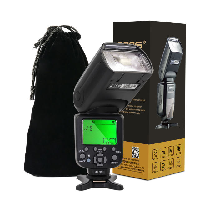 Flash Speedlite ZOMEi ZM860 for Canon Nikon with Standard Hot Shoe