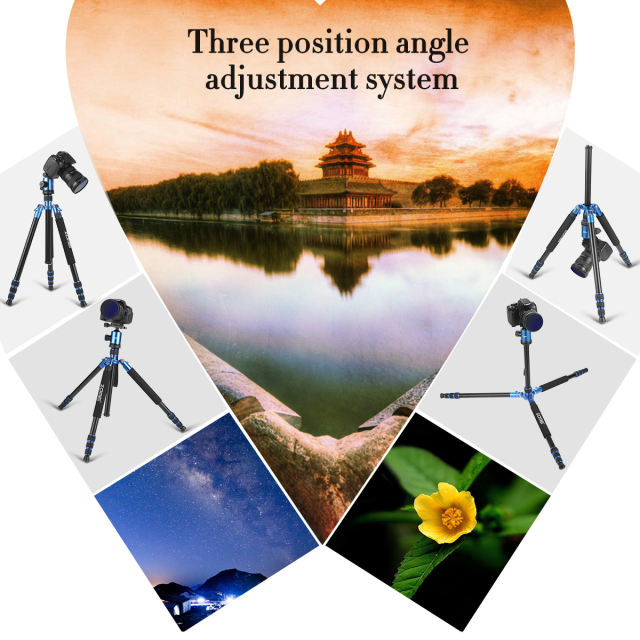 ZOMEi Z818 Heavy Duty Tripod Monopod for DSLR Cameras