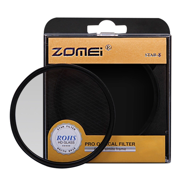ZOMEI 52MM-82MM Filter Set with +4/+6/+8 Points Star Filter  
