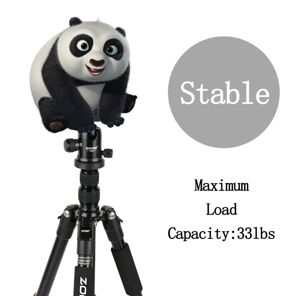 ZOMEI Q666  Proline Tripod with Ball Head for Cameras