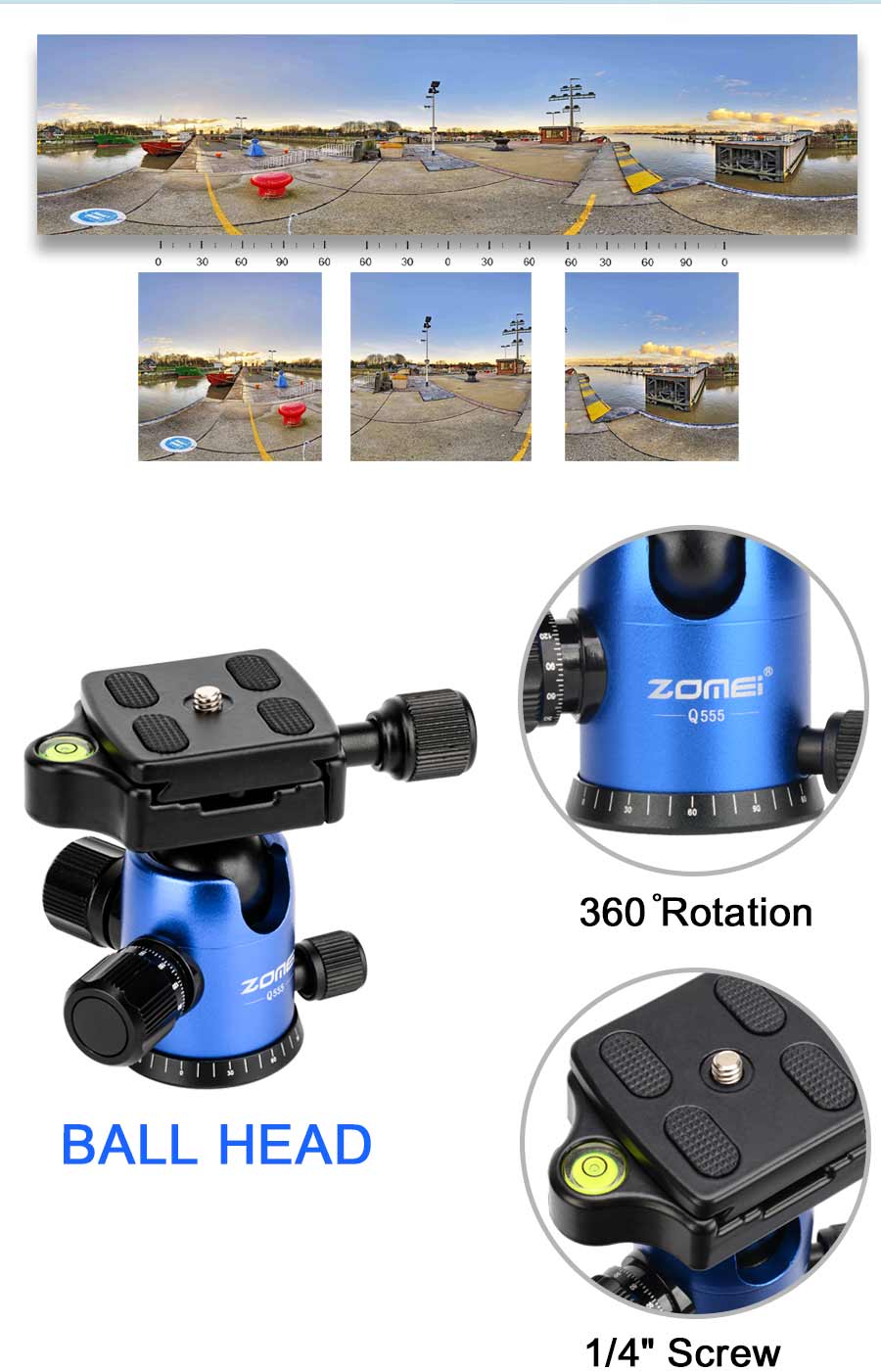 ZOMEi Q555 Travel Aluminum Tripod Best Buy for You