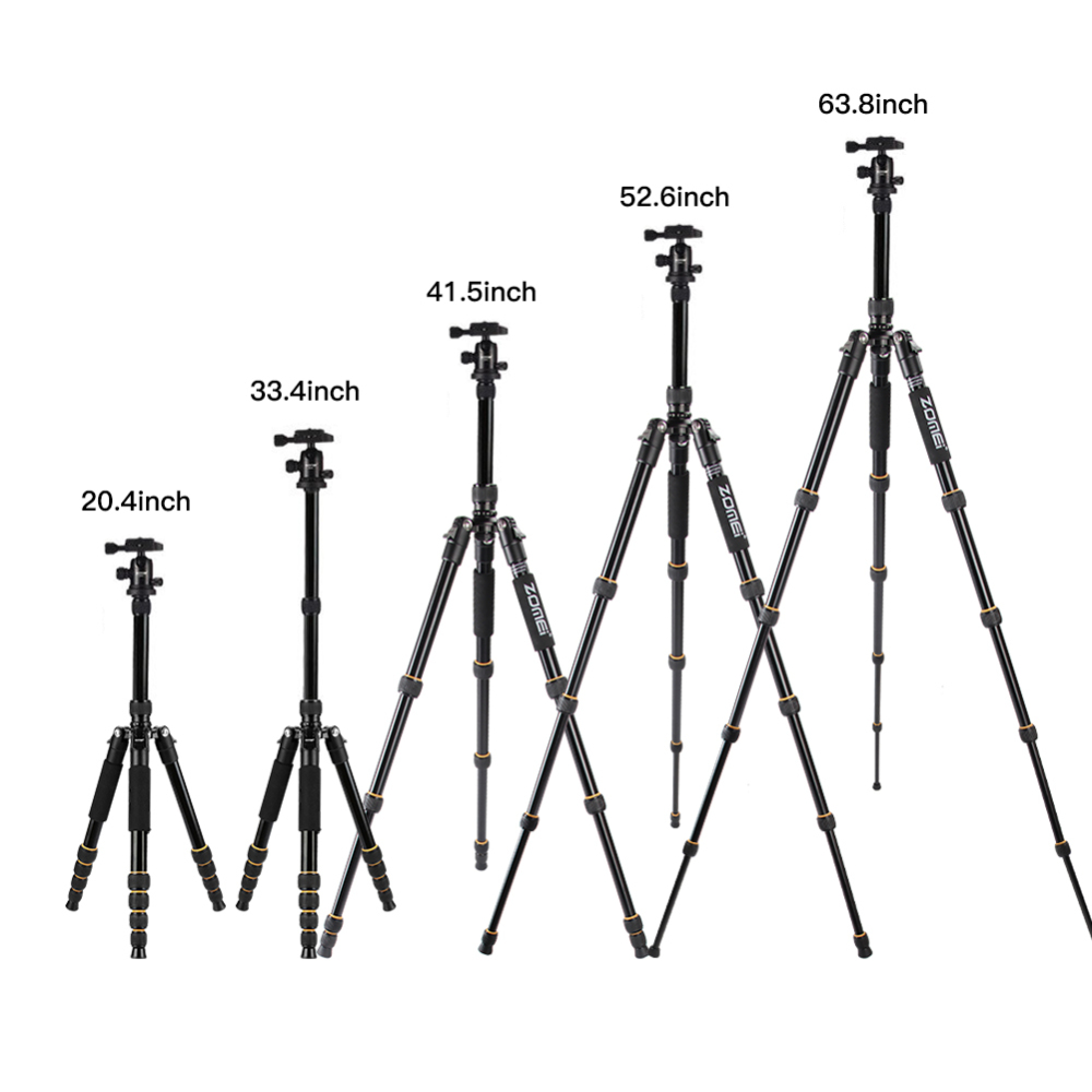 ZOMEI Q666  Proline Tripod with Ball Head for Cameras