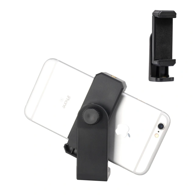 ZOMEI Universal Cell Phone Tripod Mount Adapter Holder with Padded Clip Fits for iPhone S amsung