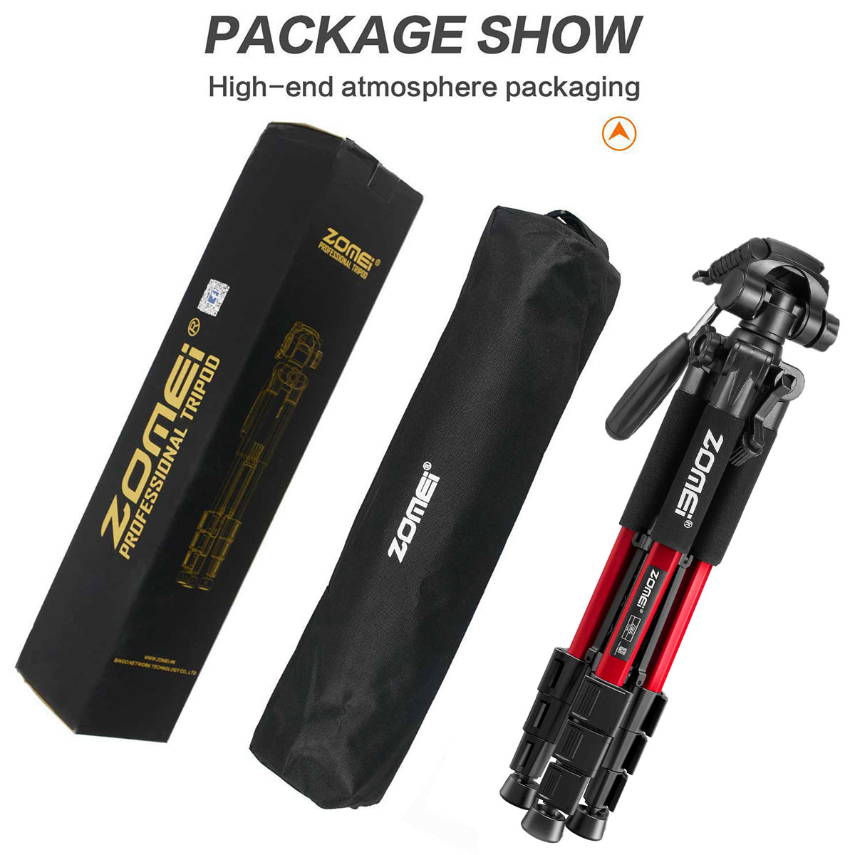 ゾム ZOMEi Q111 Portable Camera Tripod - Best Choice for Beginner and