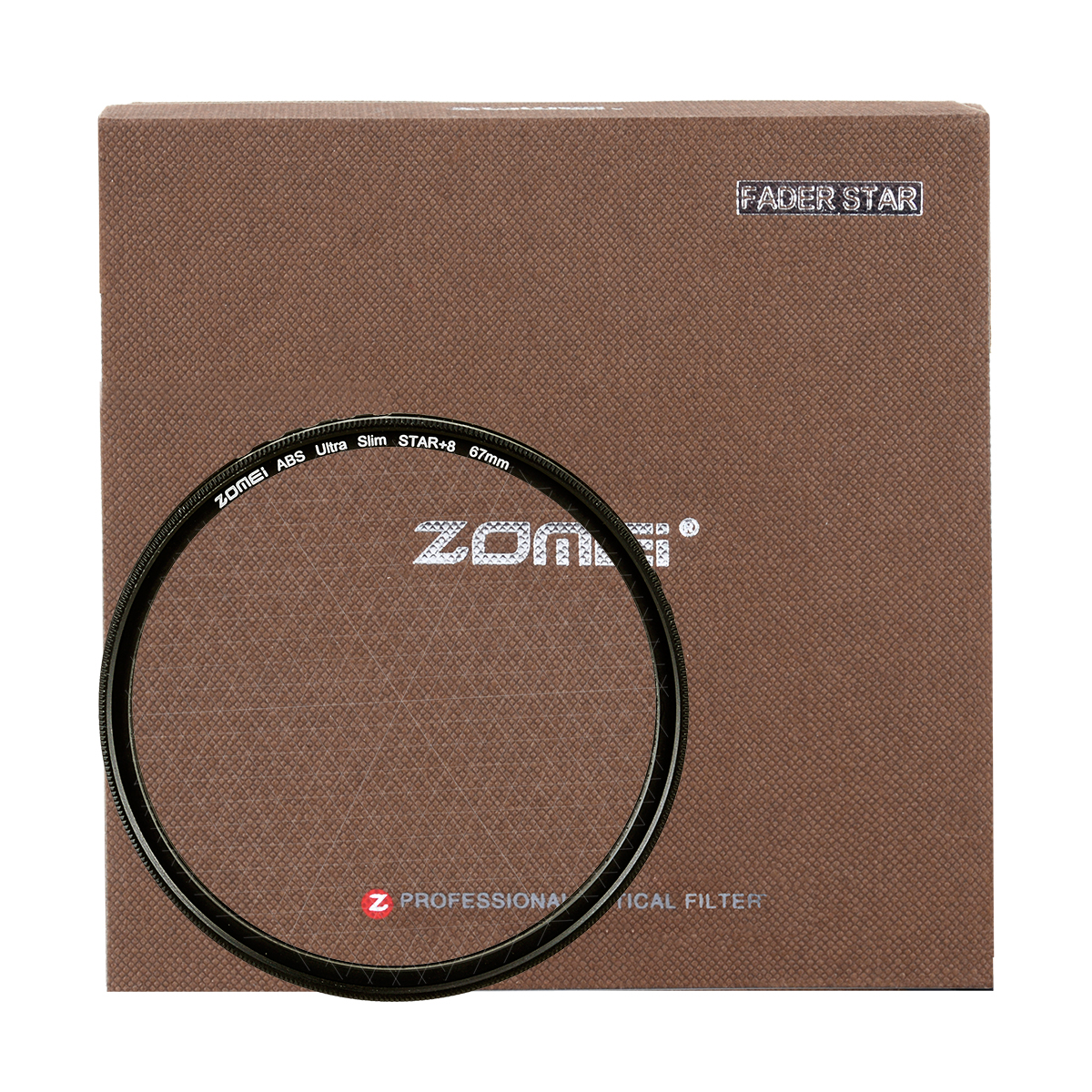 8 Points Star Filter ZOMEi 3 Pieces Star Filter +4 / 67mm for Canon Nikon with WINGONEER Diffuser 6 / 