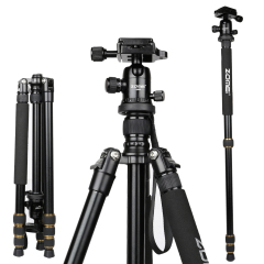 ZOMEI Q666（metal） Proline Tripod with Ball Head for Cameras