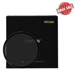 ZoMei ABS Slim MCND Filter  with No X Pattern on Images Adjustable Variable ND2-ND400 ND2-N400 Fader