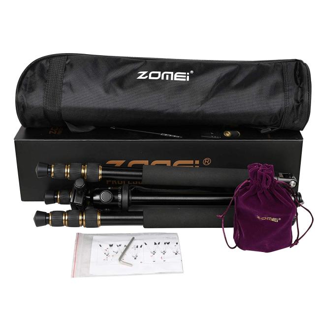 ZOMEI Q666（metal） Proline Tripod with Ball Head for Cameras