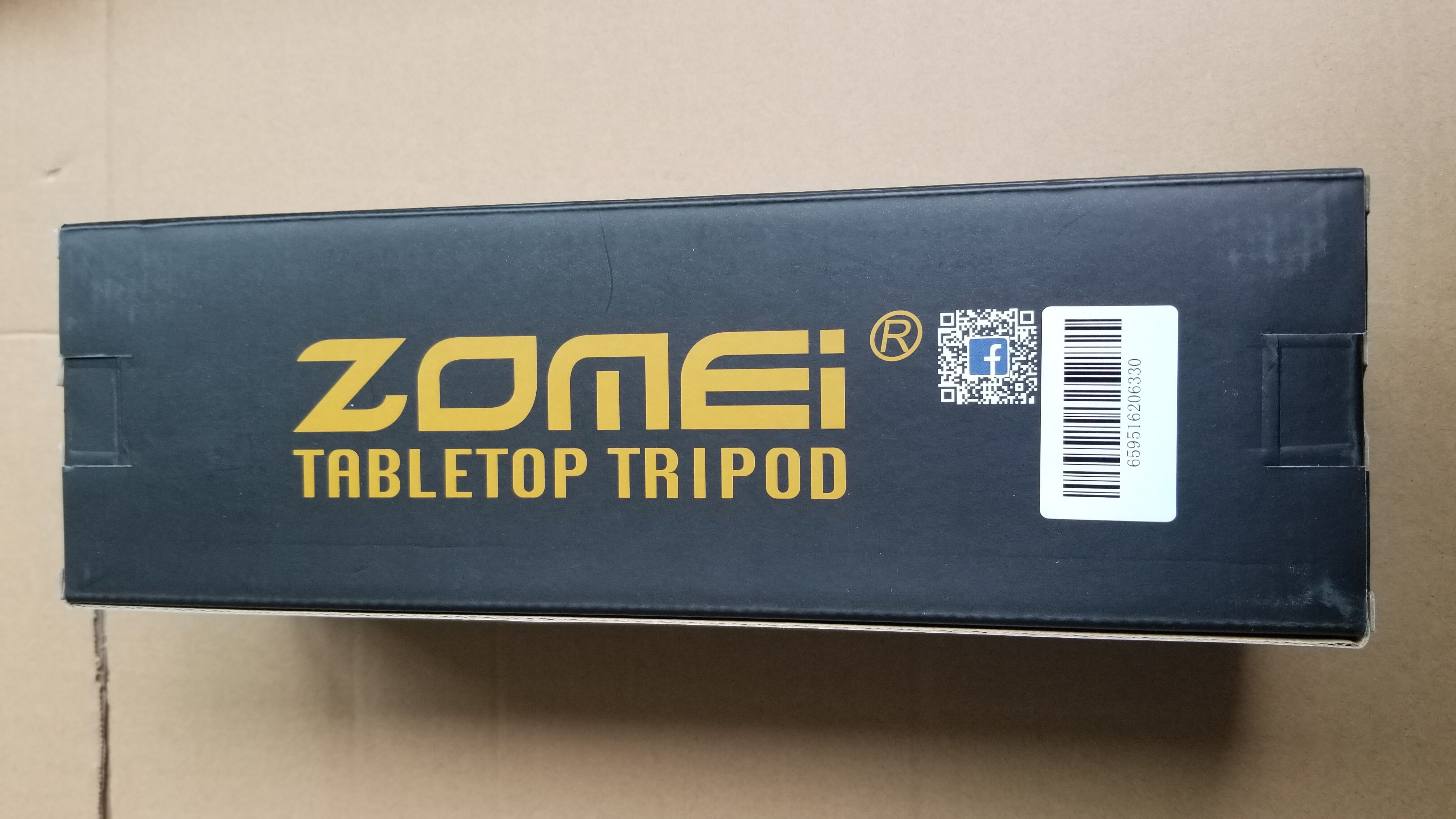 ZOMEI Q-100 Tabletop Tripod 12.5inch Lightweight Aluminum Small Travel Tripod with 360° Rotating Pan Head for Camera Cellphone Tablet and Projector