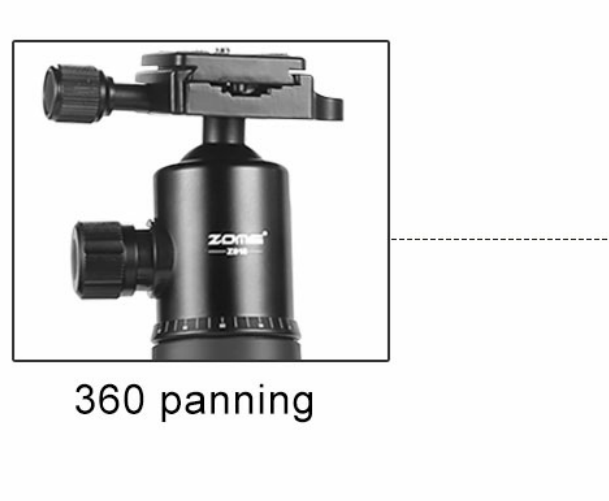 ball head and quick release plate of Z818