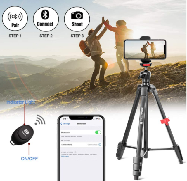 Direct order is invalid！We need 10 US testers to review our new phone tripod, email us please!