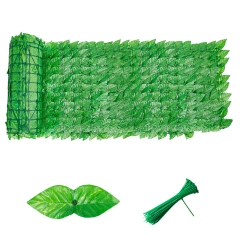 Artificial Privacy Fence Screen, 39'' x 118'' Panel Hedges Fence and Faux Ivy Vine Leaf Decoration for Outdoor Yard Garden Decor