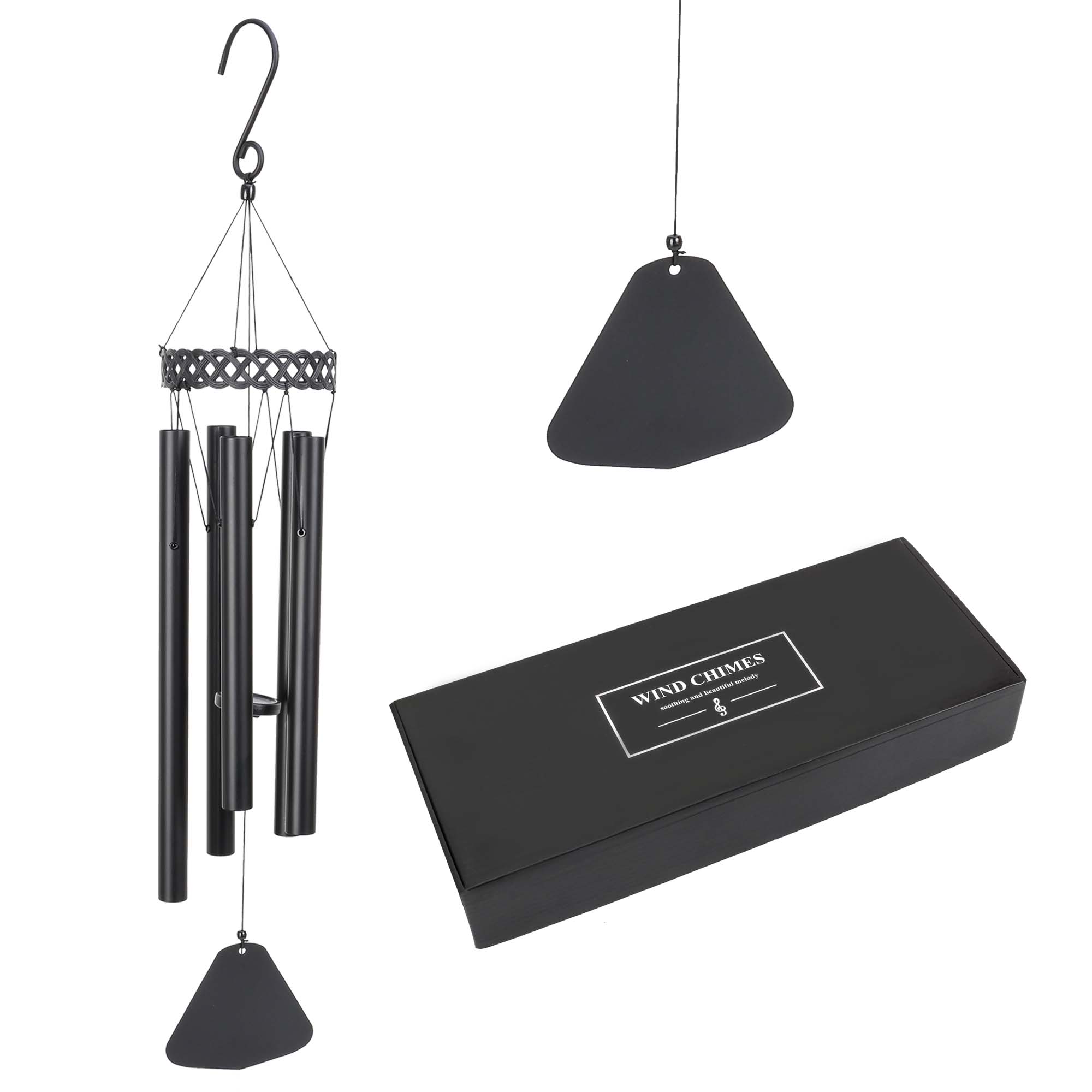 Memorial Wind Chimes for Outside, 36" Sympathy Wind Chimes, Bereavement Condolence Gifts for Patio Garden Porch, Relaxing, Sweet Tones,Garden Home Yar