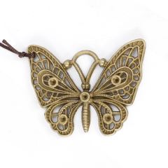 Wind Chimes for Outside, Memorial Wind Chime with 18 Aluminum Tubes,Butterfly Sympathy Wind Chimes Deep Tone,Great as or Hanging Decor for Patio, Gard