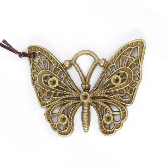 Wind Chimes for Outside, Memorial Wind Chime with 18 Aluminum Tubes,Butterfly Sympathy Wind Chimes Deep Tone,Great as or Hanging Decor for Patio, Gard