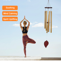 Outdoors Wind Chime,30" Wooden Sympathy Wind Chimes Memorial Wind Chime,Special and Meaningful Bereavement/Memorial Gifts/Sympathy Gift in Memory of a