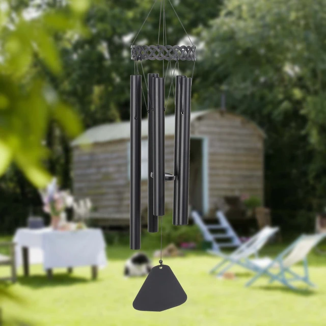 Memorial Wind Chimes for Outside, 36&quot; Sympathy Wind Chimes, Bereavement Condolence Gifts for Patio Garden Porch, Relaxing, Sweet Tones,Garden Home Yar
