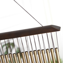 Wind Chimes for Outside, Memorial Wind Chime with 18 Aluminum Tubes,Butterfly Sympathy Wind Chimes Deep Tone,Great as or Hanging Decor for Patio, Gard