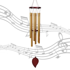 Outdoors Wind Chime,30" Wooden Sympathy Wind Chimes Memorial Wind Chime,Special and Meaningful Bereavement/Memorial Gifts/Sympathy Gift in Memory of a