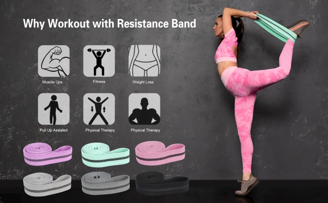Resistance Loop Bands for Yoga Training Loop Bands Body Shaper