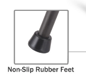 Q666 rubber feet for  tripod (3pcs)