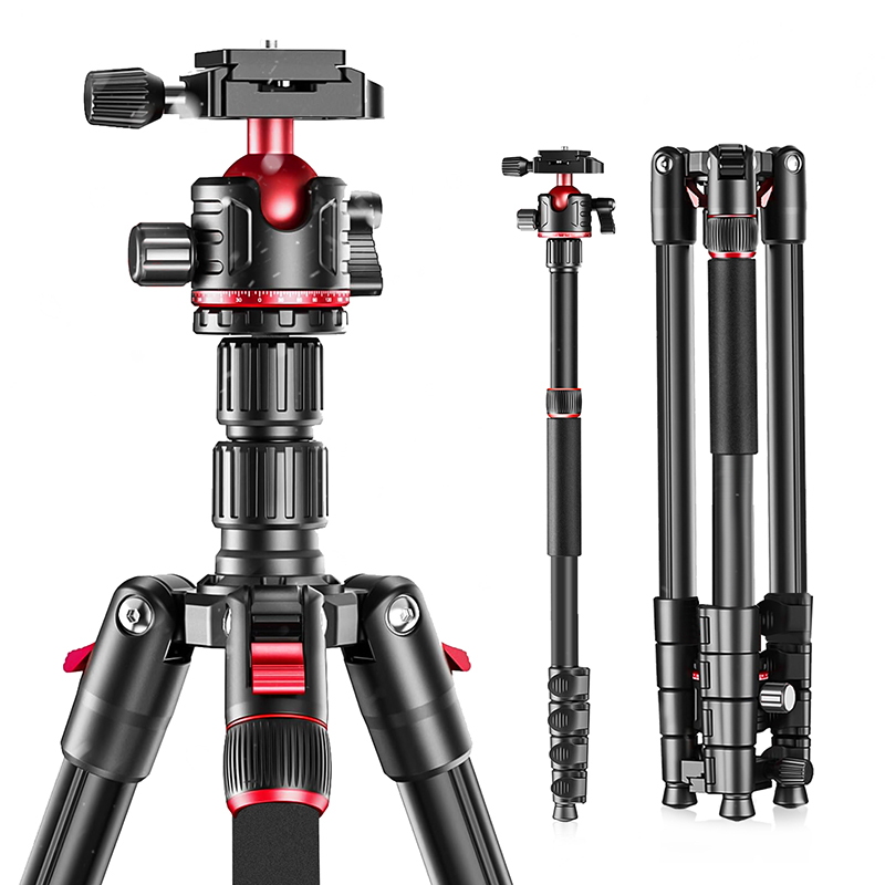 78inch Professional Camera Photography Tripod Ball Head Aluminum DSLR/SLR Tripod & Monopod with Carry Bag