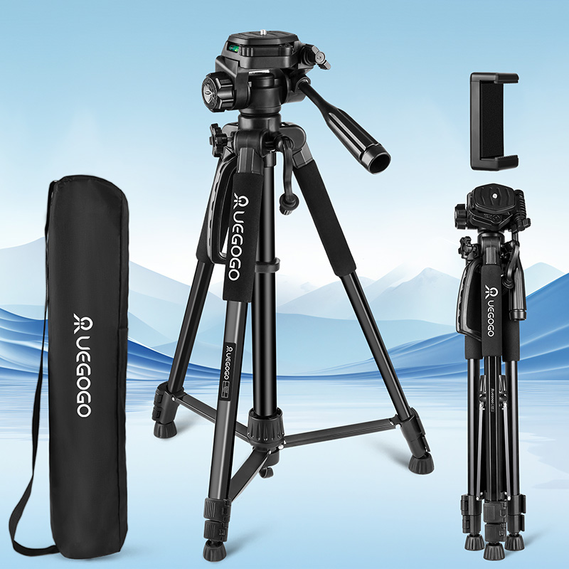 Tripod for Cell Phone Camera Phone Tripod with Remote and Phone Holder Portable Tripod for Video Recording