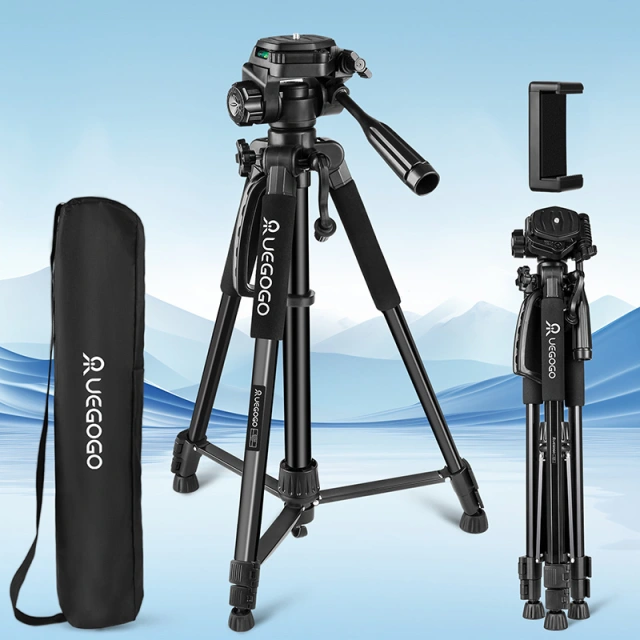 Tripod for Cell Phone Camera Phone Tripod with Remote and Phone Holder Portable Tripod for Video Recording
