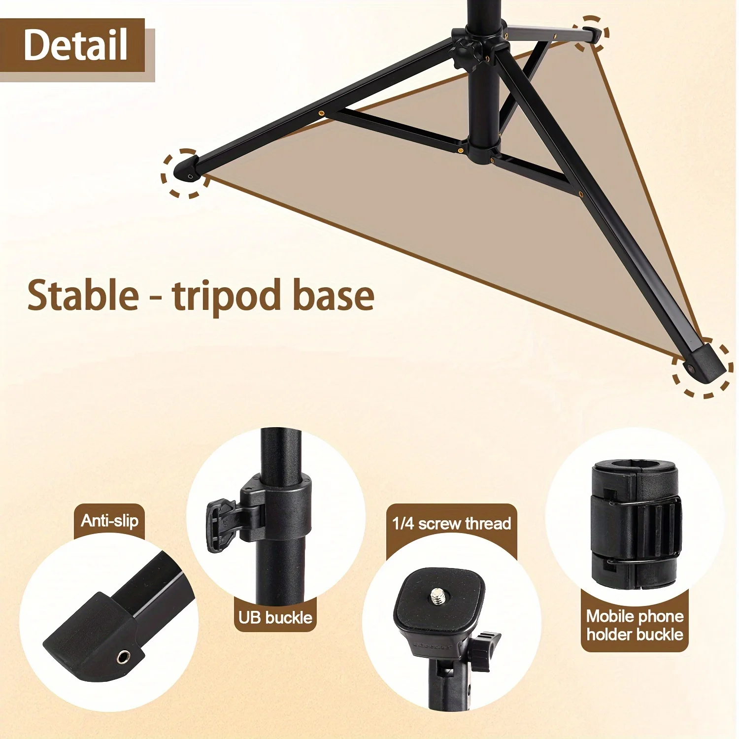 ZOMEI LED Video Light Stand Kit: 2800k-6500K CRI 96+ Dimmable Light with Phone Clip and Barn Door With 63inch/1.6m light stand for studio photography Shooting