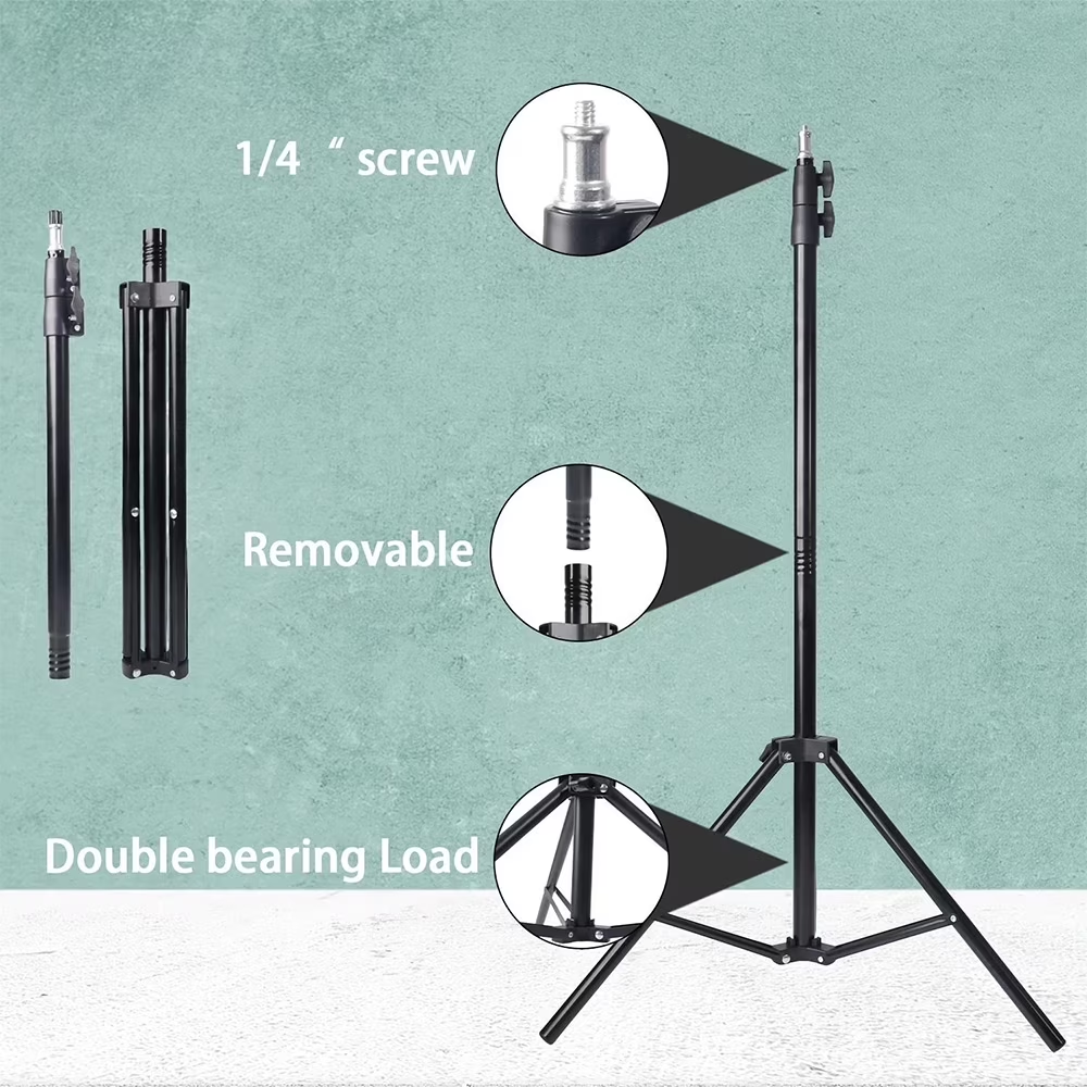 Zomei 10" Ring Light with 63" Adjustable Tripod & Phone Holder - Professional LED Lighting for YouTube, Streaming, Makeup