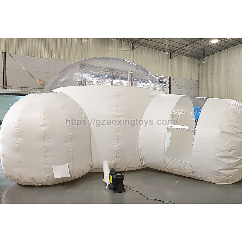 White Inflatable Bubble Tent