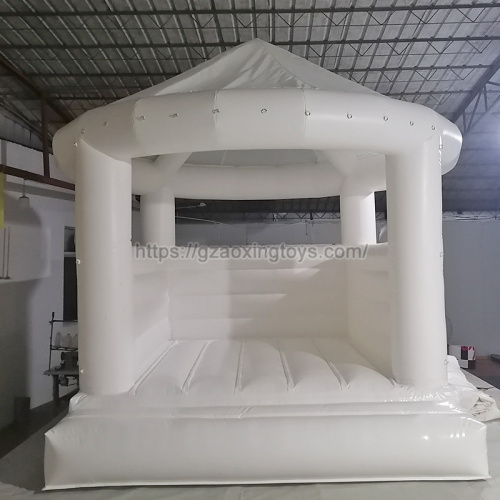 White Inflatable Bounce House Tent