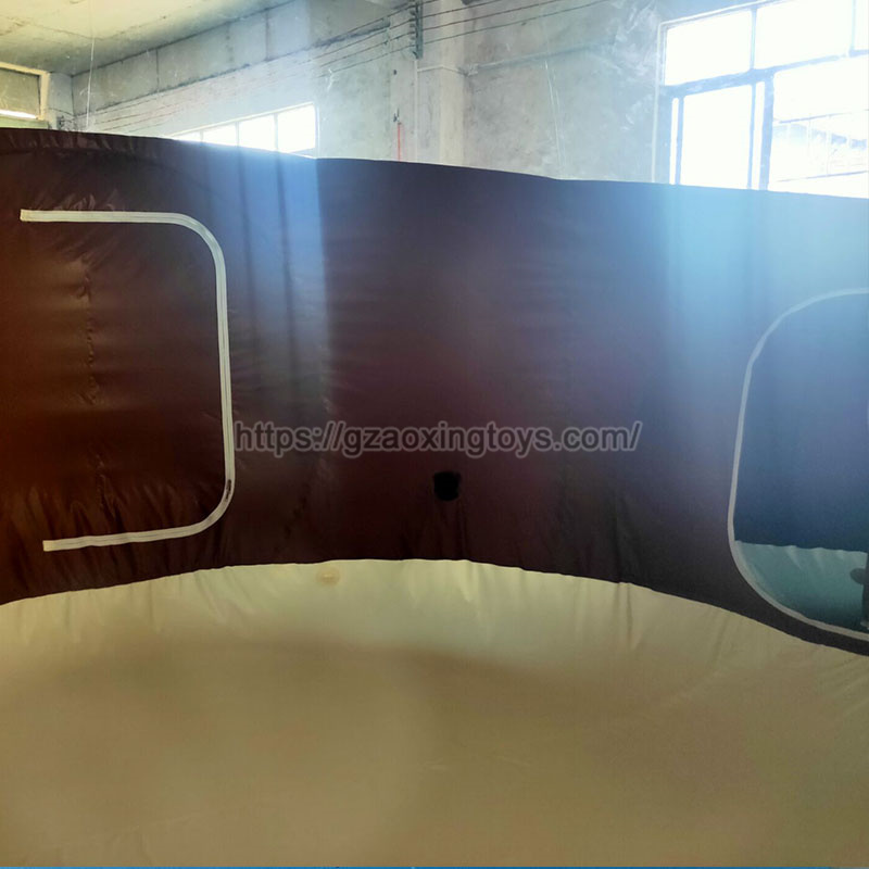 Brown Inflatable Bubble Tent