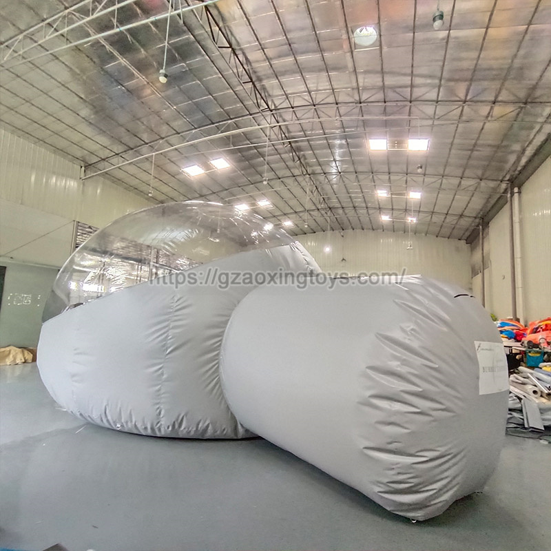 Grey Inflatable Bubble Tent