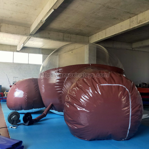 Brown Inflatable Bubble Tent