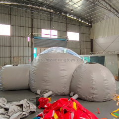 Grey Inflatable Bubble Tent