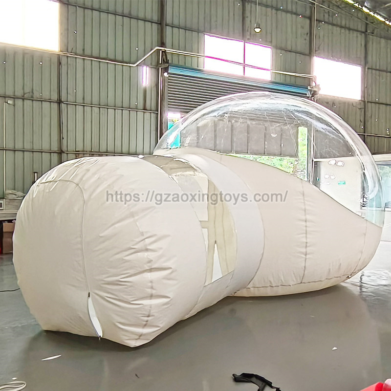 White Inflatable Bubble Tent
