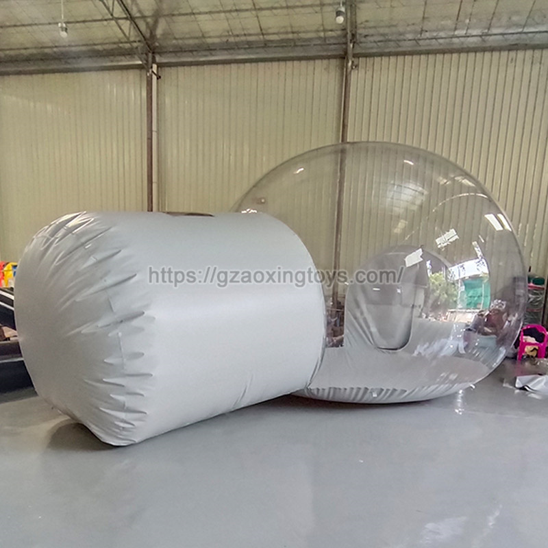 Grey Inflatable Bubble Tent