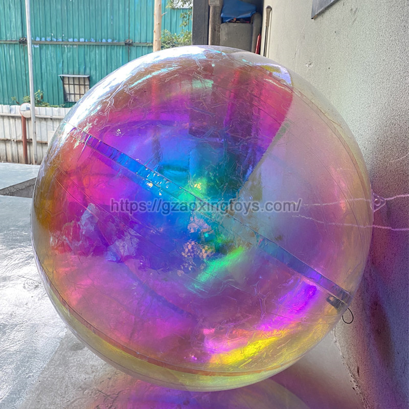 Rainbow Inflatable Mirror Ball