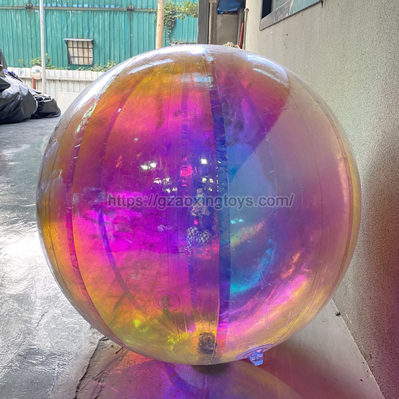 Rainbow Inflatable Mirror Ball