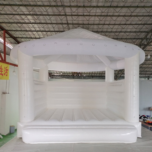 White Inflatable Bounce House Tent