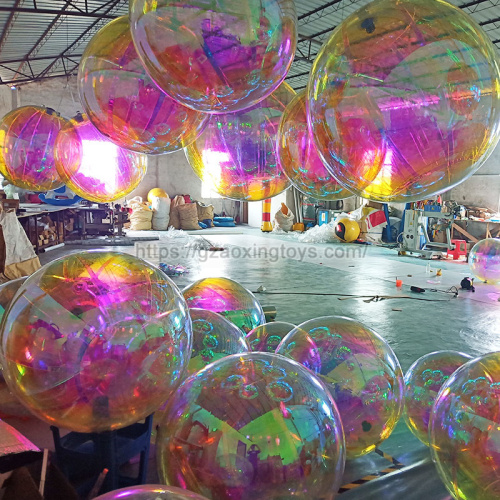 Rainbow Inflatable Mirror Ball