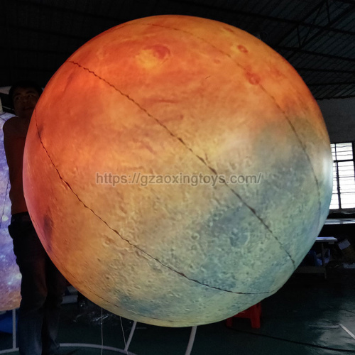 Inflatable Moon With LED Light