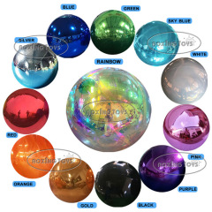 Silver Inflatable Mirror Ball