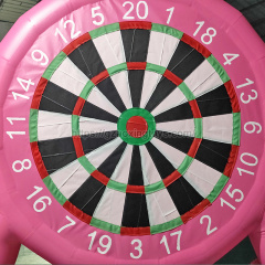 Pink Pig Inflatable Football Dart